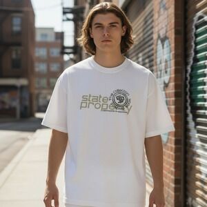 Rocawear State Property The Collection Coming Soon Graphic T Shirt Mens 3XL NEW